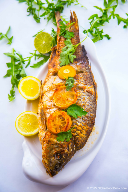Delicious Croaker Fish Barbecue